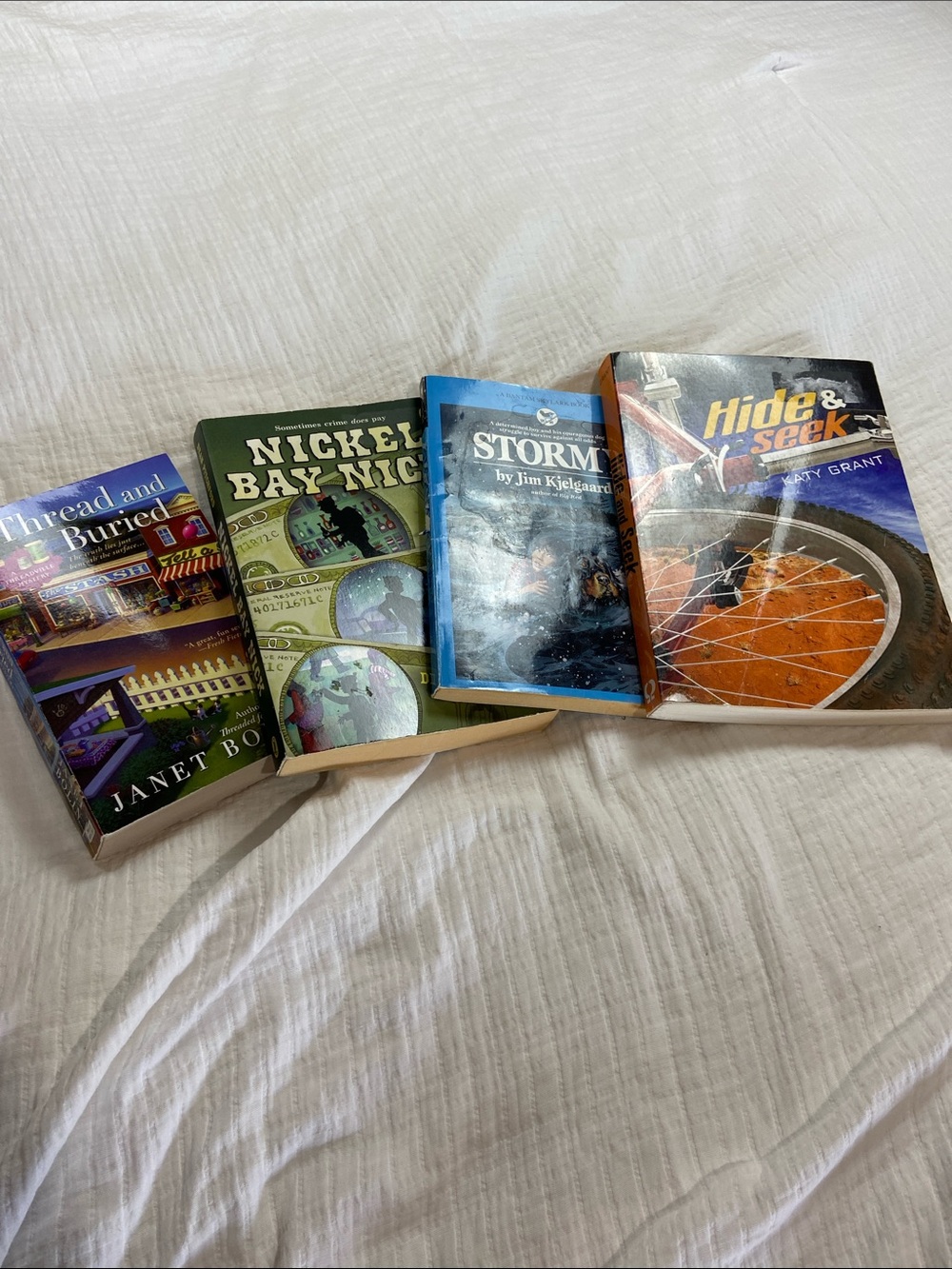 Assorted Paperback Mystery & Adventure Book Lot